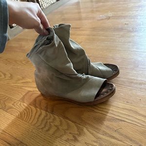 A.S. 98 Brielle Open Toe Boot